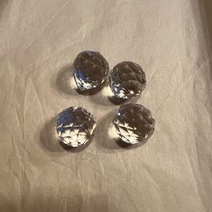 Crystal Faceted light catcher balls